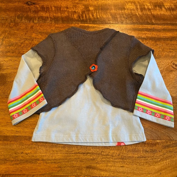 Girls Catimini Tee Sweater Set - Picture 3 of 9